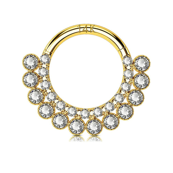 14K Real Solid Gold Clicker