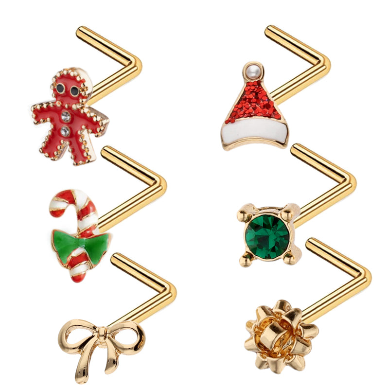 Christmas Nose Ring